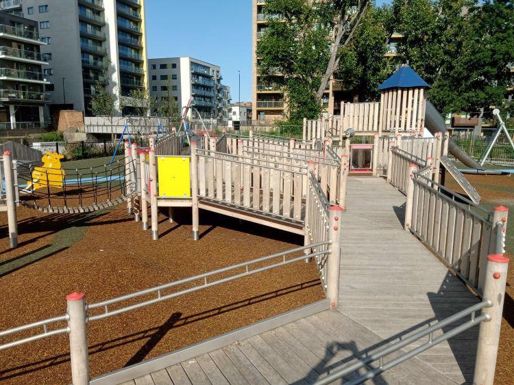 Bartlett Park inclusive playground